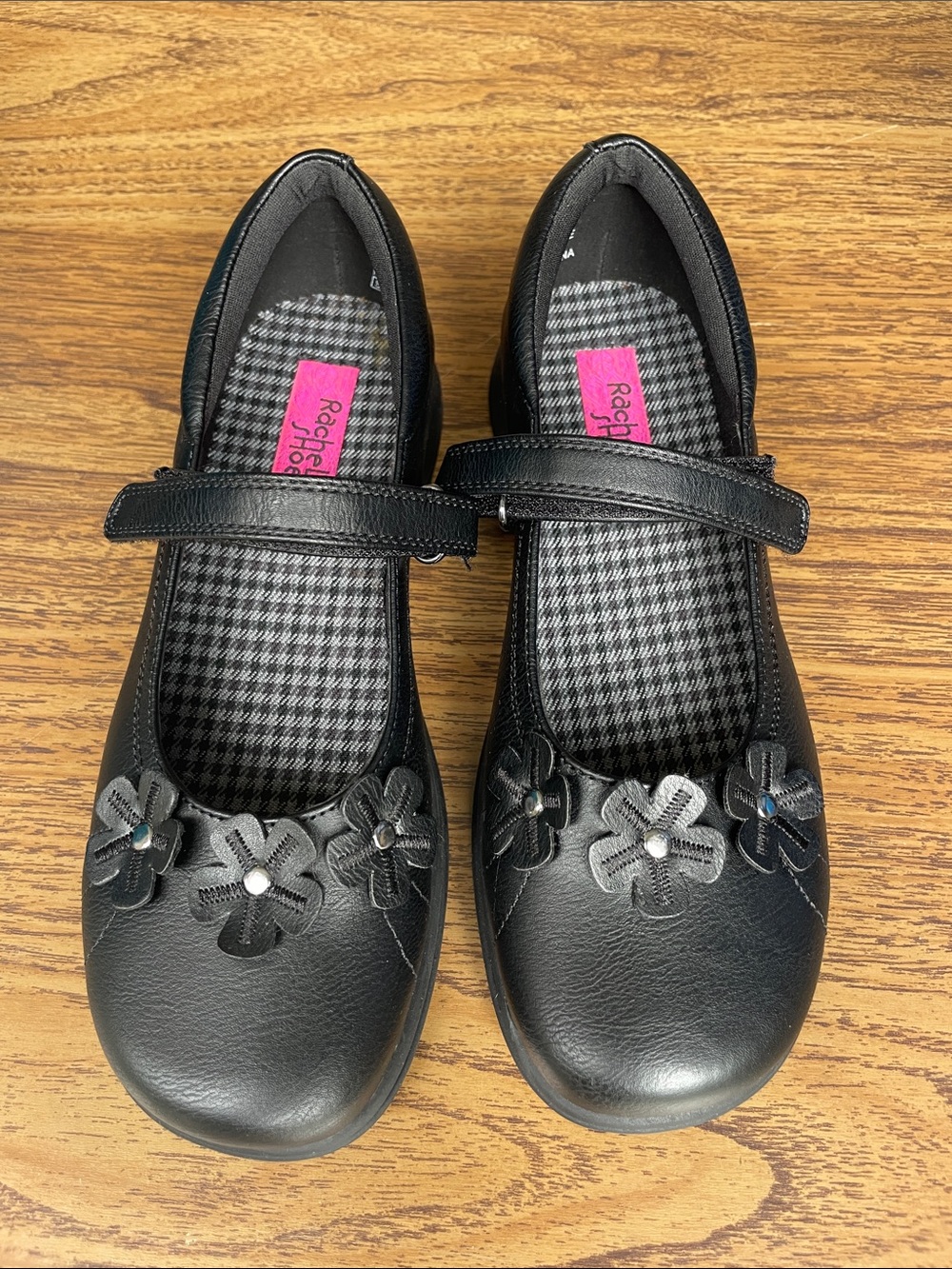 Girls black dress shoes Brand new!! Size 3M